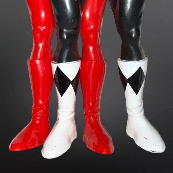 Power Rangers Dino Fury Red Ranger & Black Ranger Action Figures 12” - Picture 4 of 11